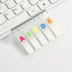 1pc Transparent Printed Sticky Notes for School Home Office