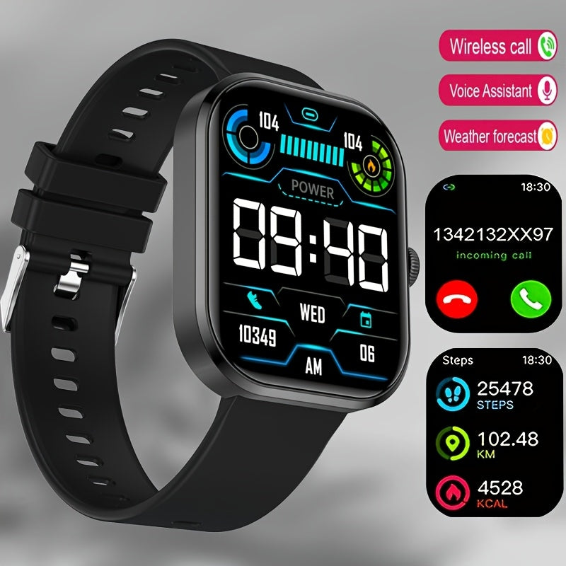 Compact Unisex Smartwatch with Call Function