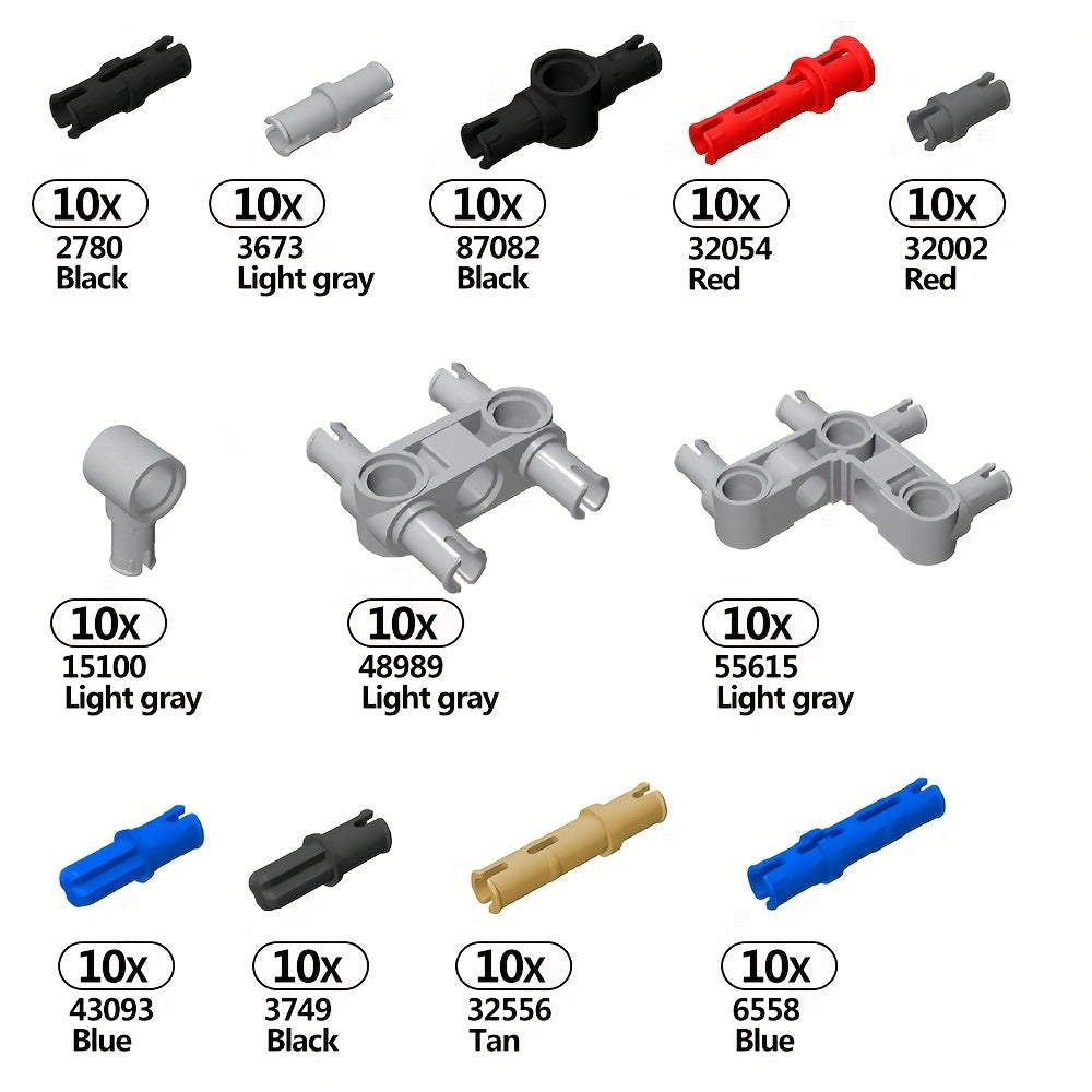 120pcs Technical Series Building Blocks Mixed Colors