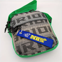 JDM Style Keychain Lanyard Woven Nylon Keyring Strap