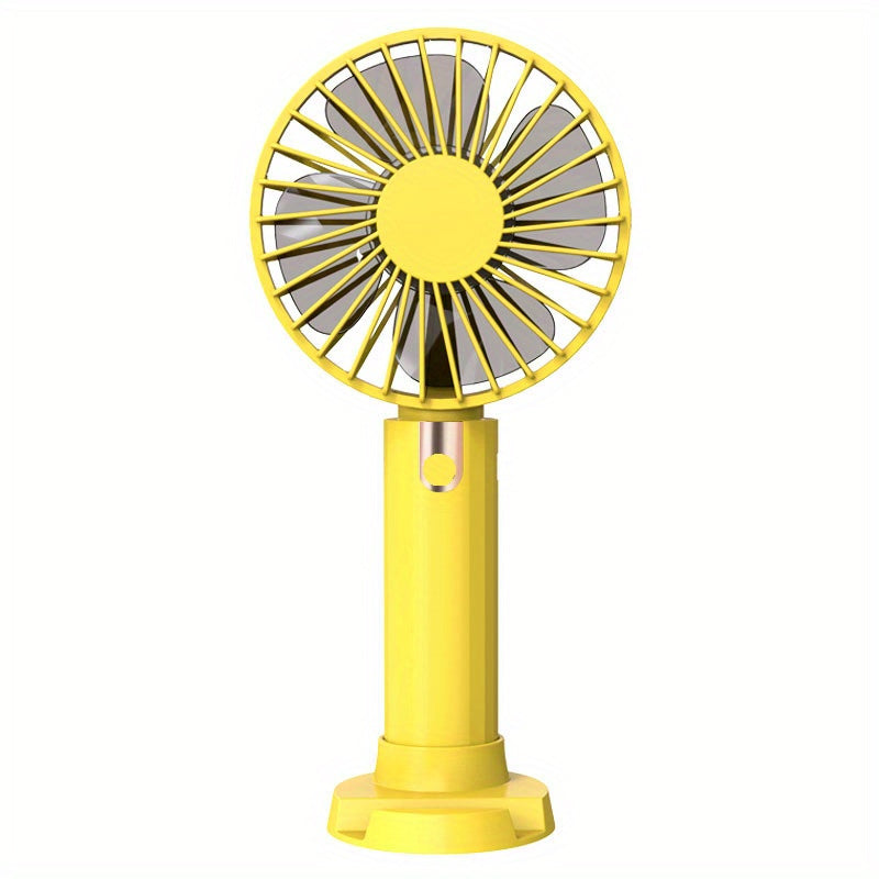 Mini Fan USB Rechargeable 1200mAh Adjustable Small Pocket Fan