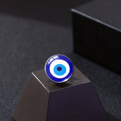 Evil Eye Collar Pin Eye Shirt Button Accessory