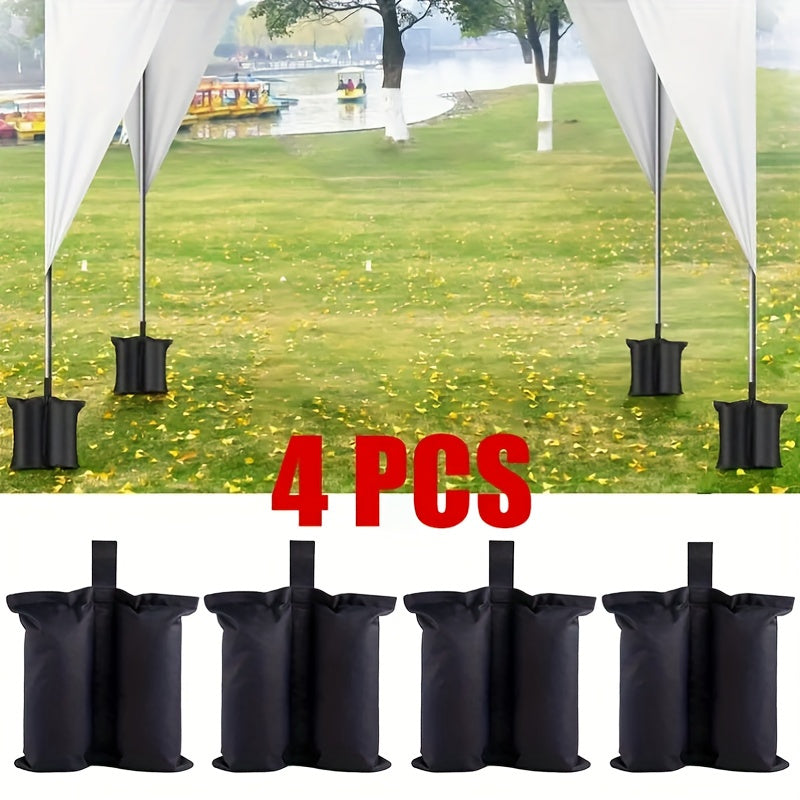 4 Pack Outdoor Camping Tent Weights Sand Bag 600D Oxford