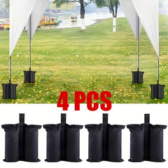 4 Pack Outdoor Camping Tent Weights Sand Bag 600D Oxford