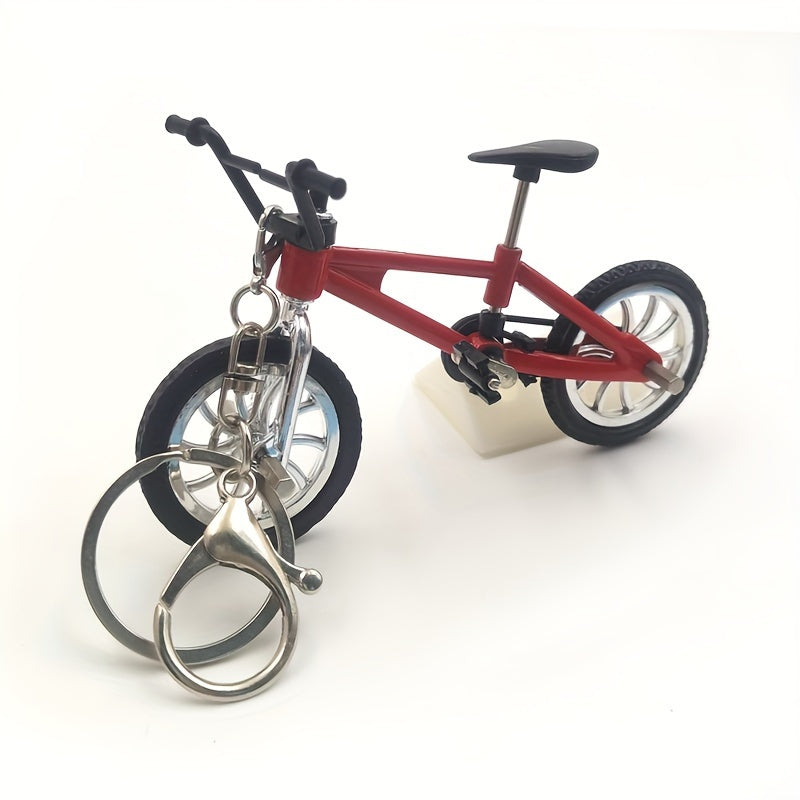 Alloy Bicycle Key Chain Keyring Bag Pendant