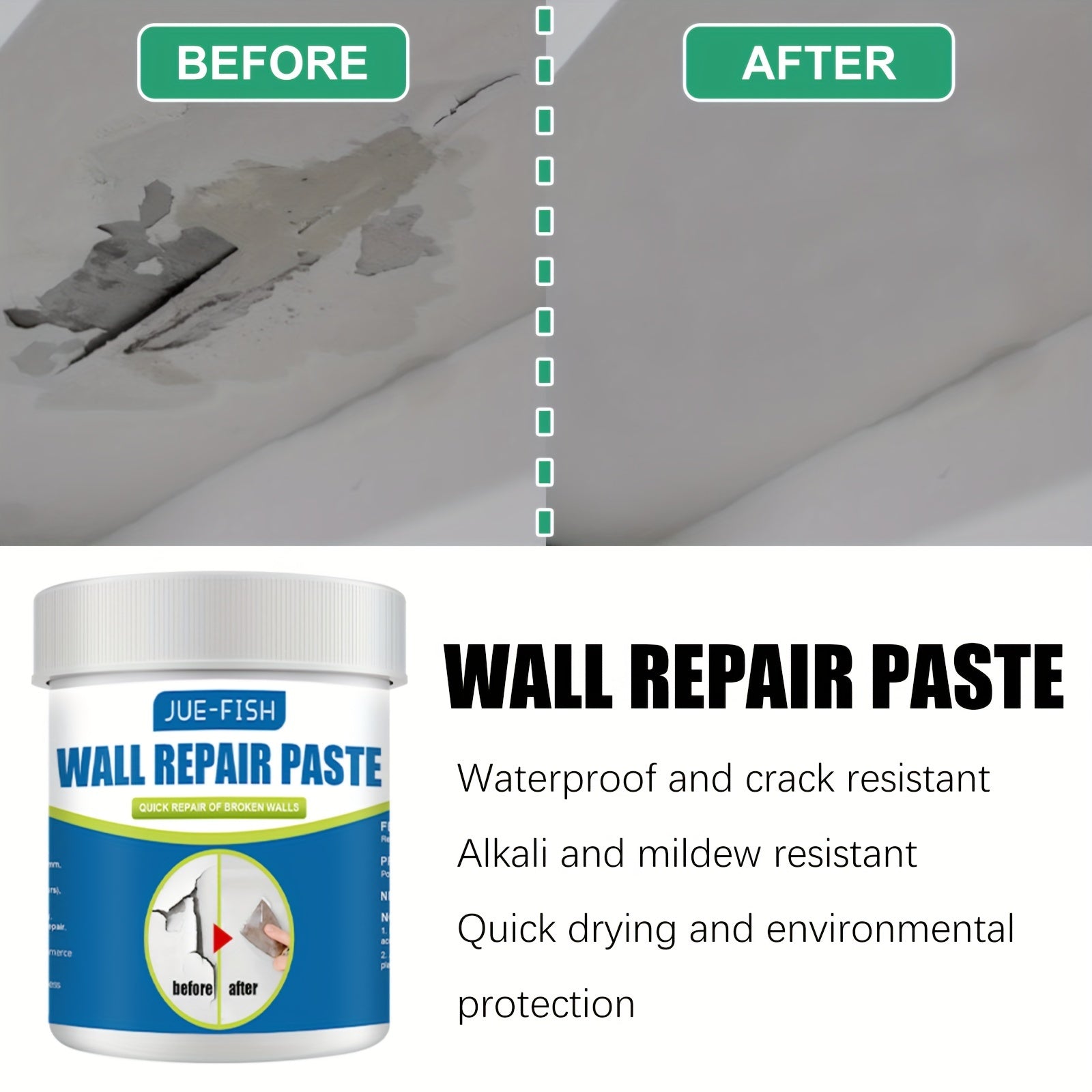 100ml Wall Repair Paste Crack Repair Agent Stain Cover