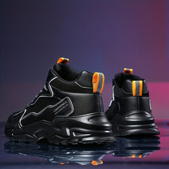 Men's High Top Mesh Chunky Sneaker Casual Shoes Spring Summer