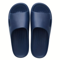 Men's Lightweight Non Slip Open Toe Quick Drying Slides
