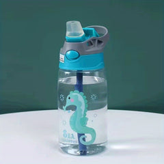 Cartoon Duckbill Straw Cup Leak Proof Outdoor Water Cup