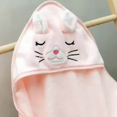 Soft & Cozy Baby Hooded Cloak Bath Towel for Swimming & Bathing