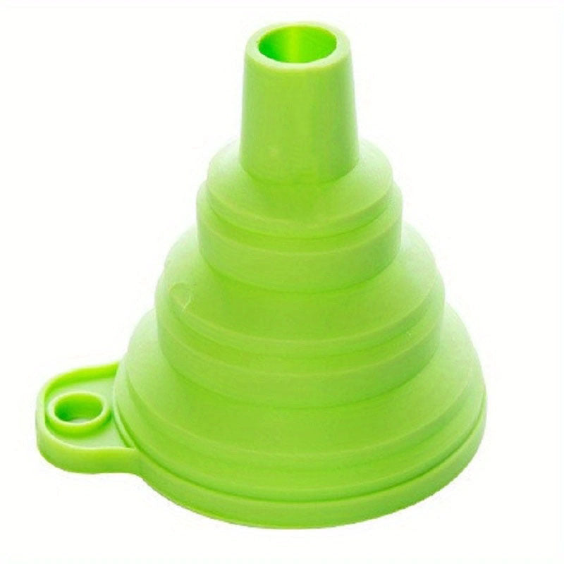 Silicone Folding Funnel Portable Mini Kitchen Leak Household Liquid Dispenser