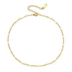 Stainless Steel Anklet Beaded Bells Charm Adjustable Foot Chain