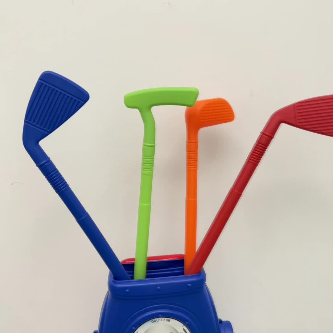 Toddler Golf Set Upgraded Children's Golf Cart Toy Set