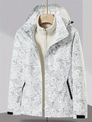 3 in 1 Outdoor Sports Jacket Windproof Warm Women's Activewear