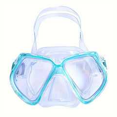 Adult Waterproof Diving Goggles w/ PC Tempered Glass Lenses