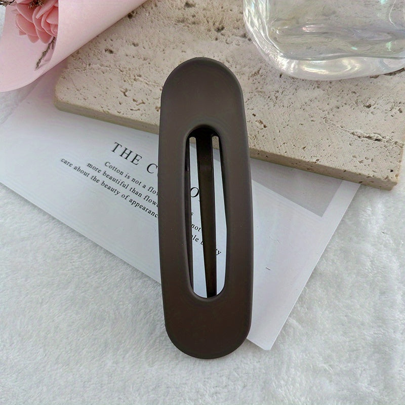 Frosted Large Hair Pins Solid Non Slip Hair Clips