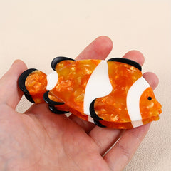 Acetate Ocean Series Hair Clip Clownfish Shaped Hair Clip Hair Accessories