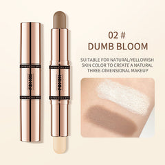 Dual-Use Contouring Stick for Highlighter, Bronzer, Concealer