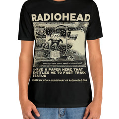 Men's Vintage Rock Band Graphic Tee