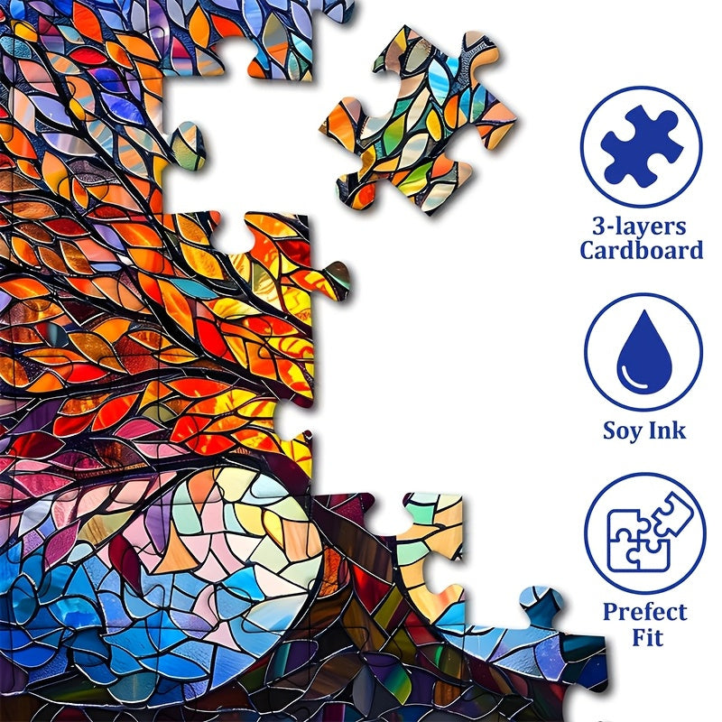 1000pcs Tree of Life Jigsaw Puzzle Adult Entertainment Ideal Gift