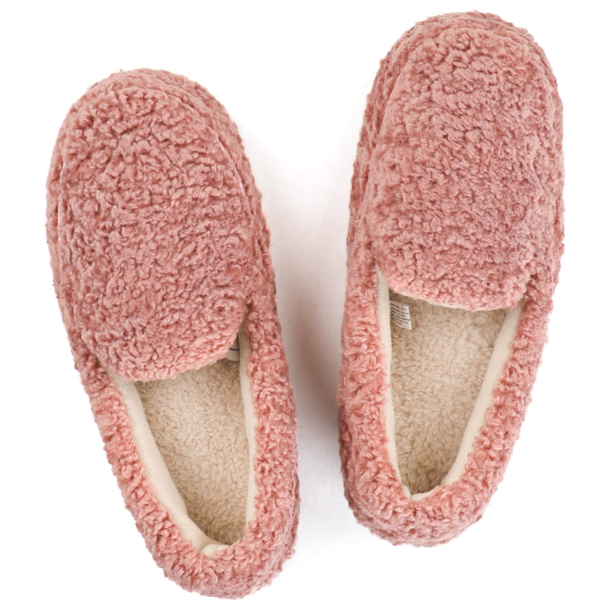 Women's Fleece Lined Indoor Outdoor Slippers Solid Comfort Warm Shoes
