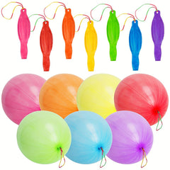 80pcs Punch Balloons Assorted Heavy Duty Party Favors Bounce Balloons
