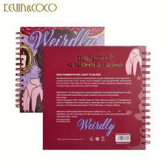 Long-Lasting 62-Color Eyeshadow Palette - Pearly Matte & Bright Earth Tones