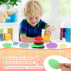 12pcs Silicone Sensory Fidget Toys for Autism ADHD Relaxation