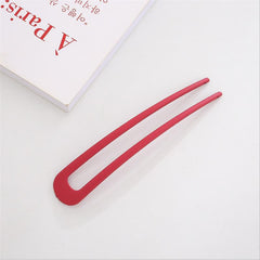Bohemia Style Hair Bun Maker U Shape Hair Pin