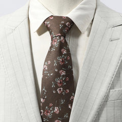 Men's Floral Party Style Tie