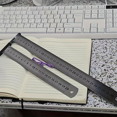 7.87in Stainless Steel Ruler for Various Uses