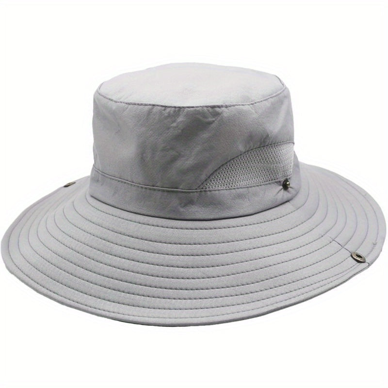 Men's Summer Mountaineering Fishing Sun Protection Bucket Hat