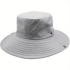 Men's Summer Mountaineering Fishing Sun Protection Bucket Hat