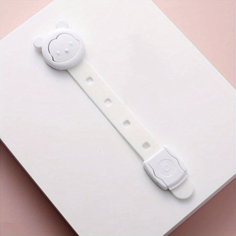 3pcs Adjustable Drawer Safety Locks for Kids & Fridge Protection