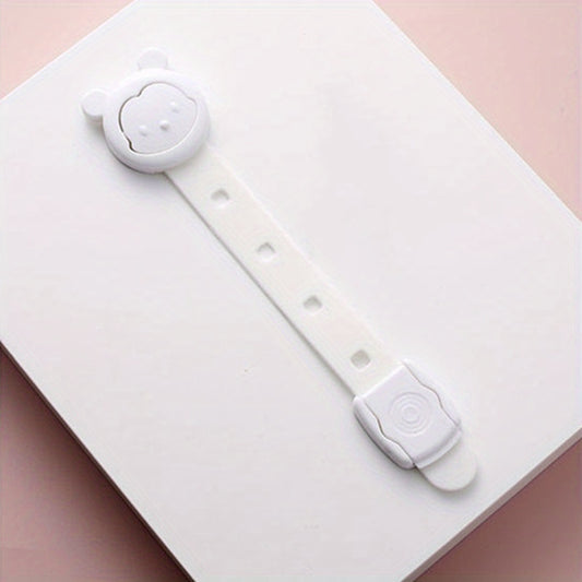 3pcs Adjustable Drawer Safety Locks for Kids & Fridge Protection