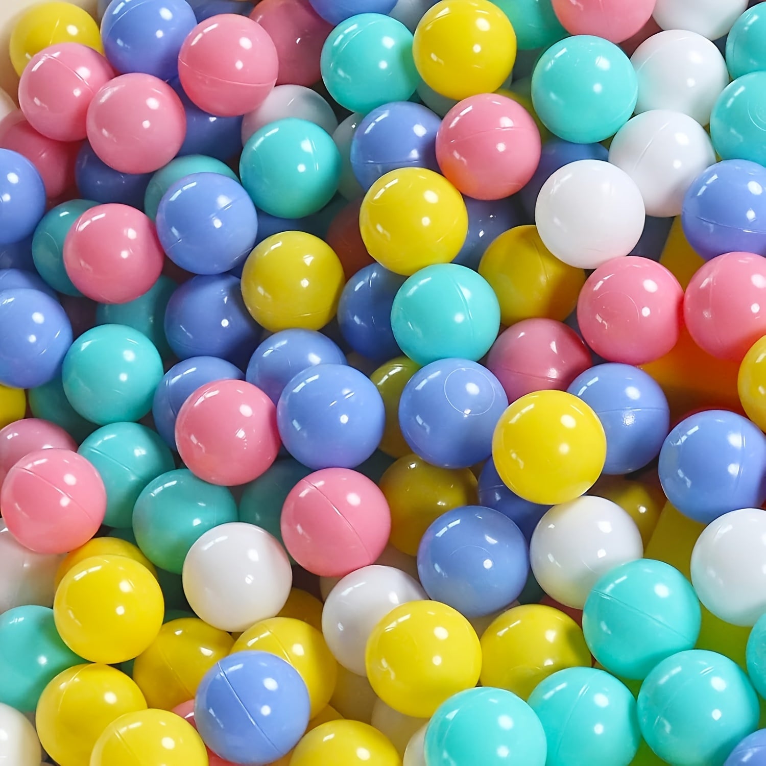 Soft Plastic Ball Pit Balls Non Toxic Colors Indoor Play