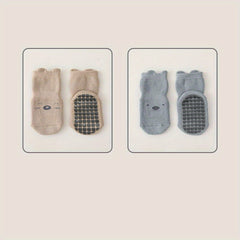 Baby Non Slip Socks Toddler Ankle Socks with Grips