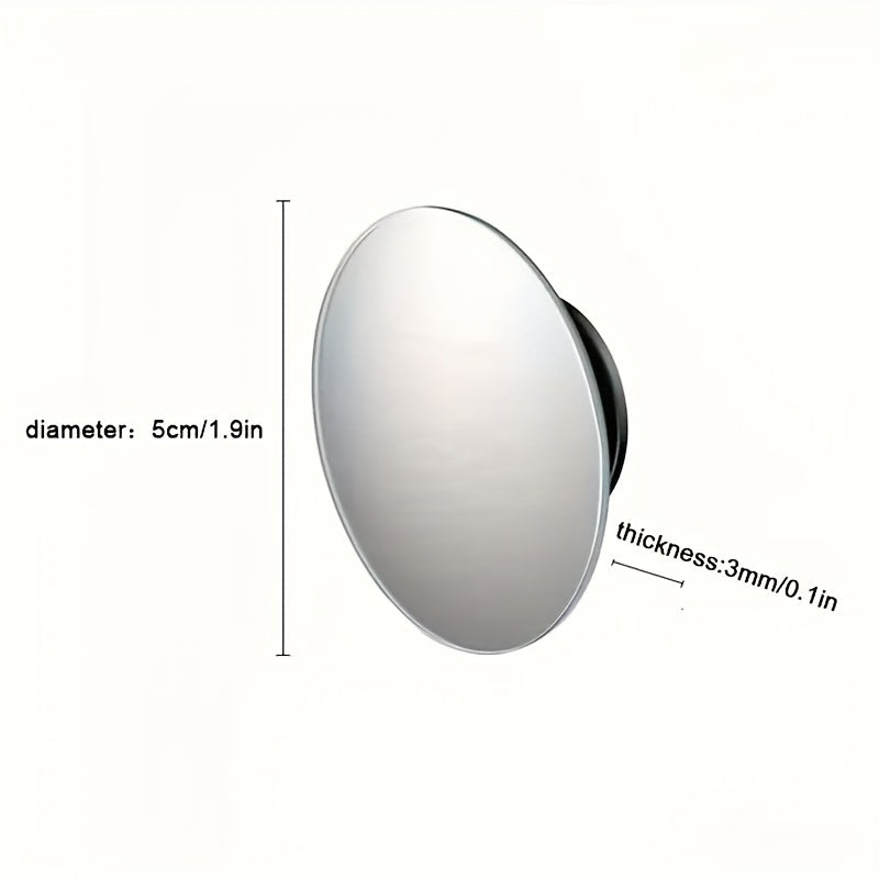 Enhance Safety with 2pcs 360 Rotatable Car Blind Spot Mirrors