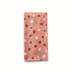 Boho Polka Dots Scarf Breathable Tassel Headscarf