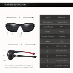 4 Pairs Men Polarized Sunglasses UV Protection Driving Glasses Sport