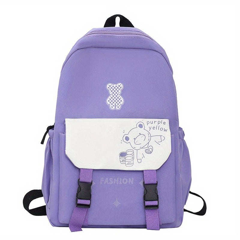 Large Capacity Backpack with Adjustable Strap