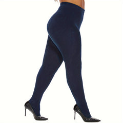  High Waist Tummy Control Fleece Lined Pantyhose
