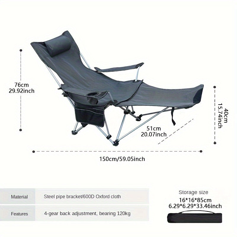 Ultralight Moon Chair Recliner for Outdoor Camping