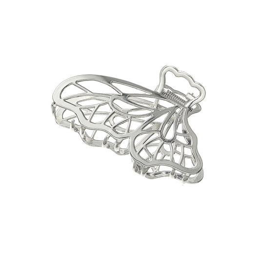 Y2K Silvery Butterfly Hair Claw Clip Headdress Accessories
