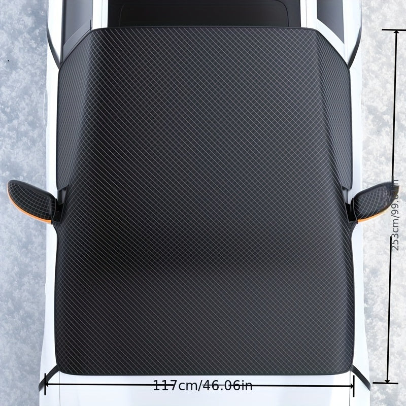 Car Snow Cover Magnetic Sunshade Anti-Freeze Half Cover