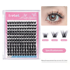 12 Rows False Eyelashes 50P C Curling DIY Eyelash Extensions for Girls & Women