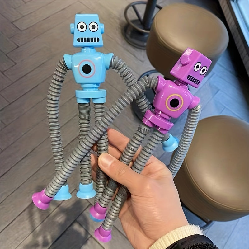 Stretching Tube Robot Puzzle Light Up Toy