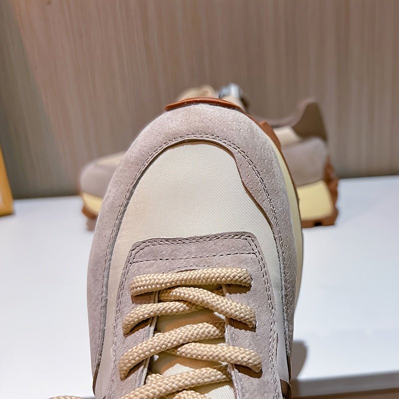 Women's Wear Resistant Sneakers Height Increasing Sports Shoes