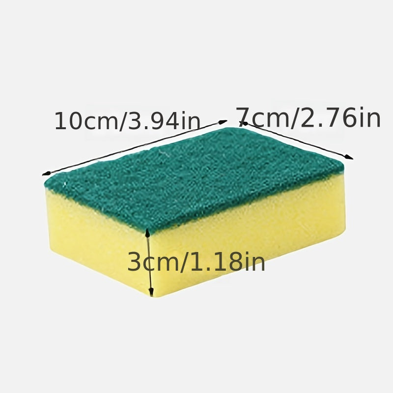 10 Pcs Kitchen Cleaning Sponge Non Scratch Scrubbing Magic Sponge