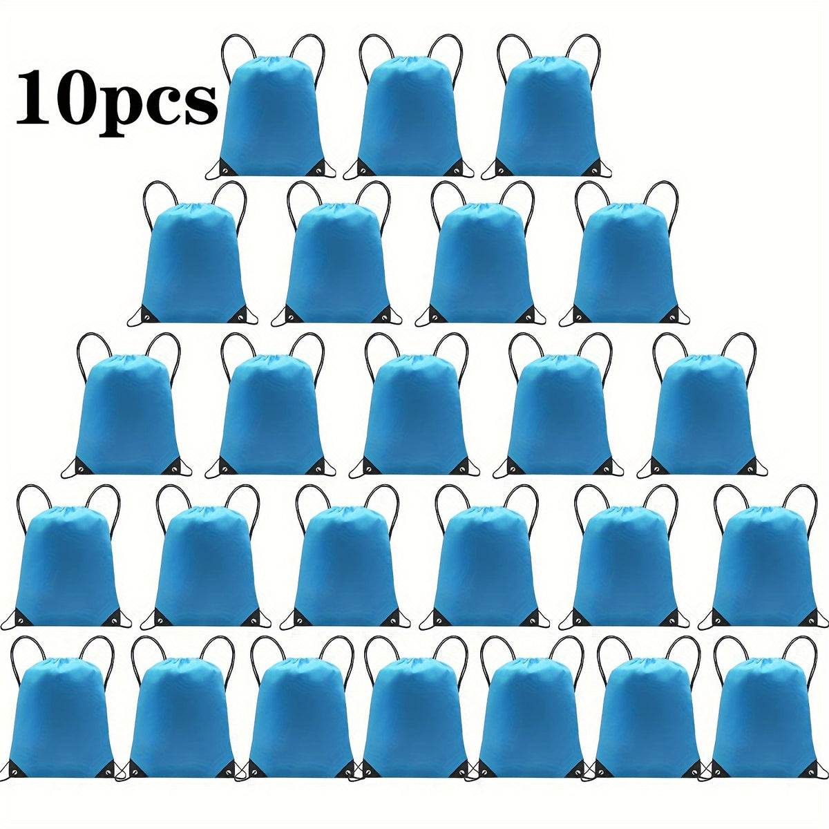 Unisex Drawstring Backpack Sports Storage Bags For Gym & Outdoor Activities